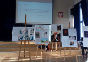 Prace uczniów biorących udział w konkursie