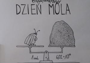 2. Plakat na temat liczby molowej
