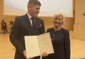 Kamil Czaja i Pani Dorota Ryl