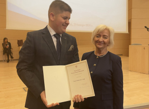 Uroczystość wręczenia dyplomów stypendium Prezesa Rady Ministrów oraz Edukacji
