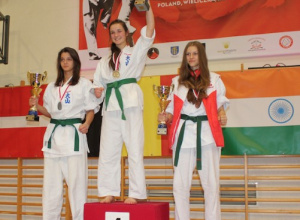 Marlena Gałuszka z kl.I C zdobyła srebrny medal w mistrzostwach Europy