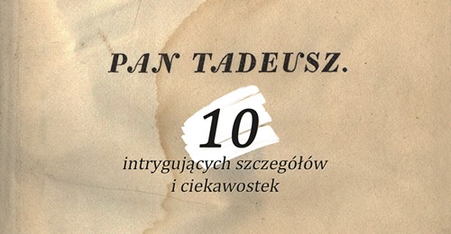 Zdjęcie książki pt. Pan Tadeusy