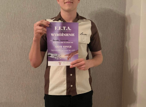Wyróżnienie dla Konrada Chamernika w konkursie #FETA