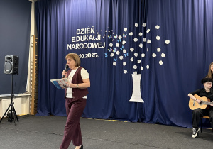 Wręczenie nagród przez Panią wicedyrektor