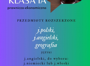 Profile klas w roku szkolnym 2026/2027