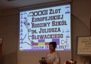Uczestnicy XXXII  Zlotu Europejskiej Rodziny Szkół im. Juliusza Słowackiego