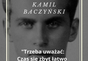 Plakat Krzysztofa Kamila Baczyńskiego